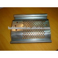 Double Layer Metal Steel Roller Shutter Slat Roll formando máquina com corte de Serra